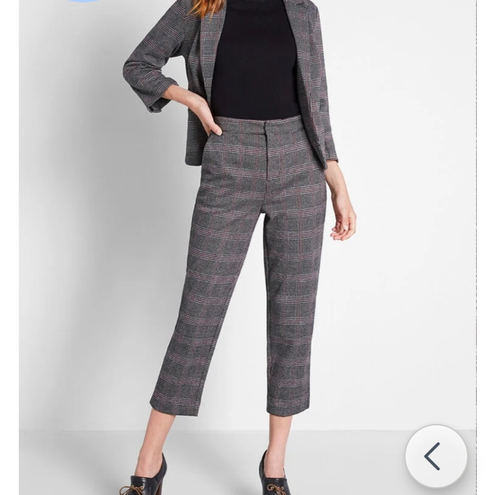 NWT Modcloth timeless tailoring cropped pants